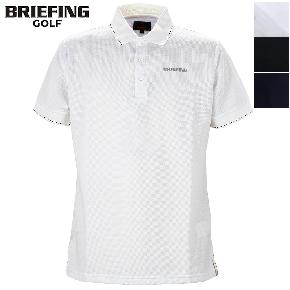 ブリーフィング ゴルフ ウェア メンズ ベーシック ポロシャツ BRIEFING GOLF MS BASIC POLO BBG261M01 BRG 春夏新作
