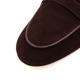 ポルペッタ レザーシューズ メンズ ボロネーゼ製法 スエード コインローファー POLPETTA PASSO COMBI POL SUEDE D.BROWN 春夏新作