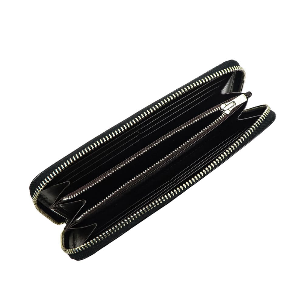 レザック 財布 ナイルクロコダイル レザー ラウンドジップ 長財布 LE