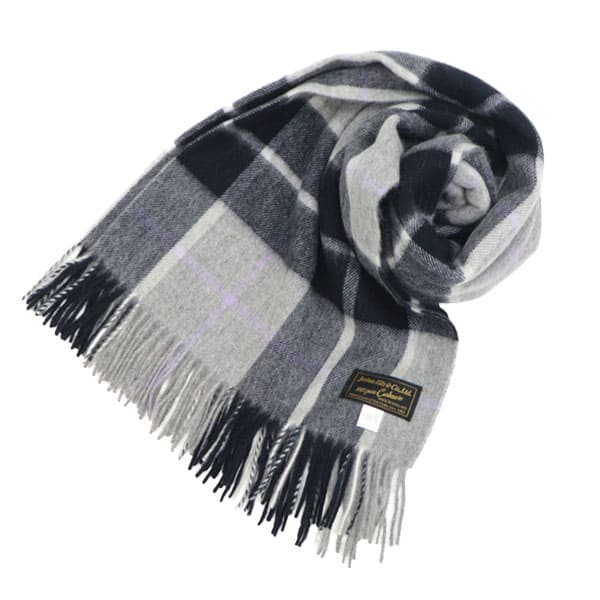 【セール】ジョシュアエリス ストール カシミヤ100% タータンチェック柄 大判ストール Joshua Ellis TARTAN 70×190 JSE 【返品交換不可】