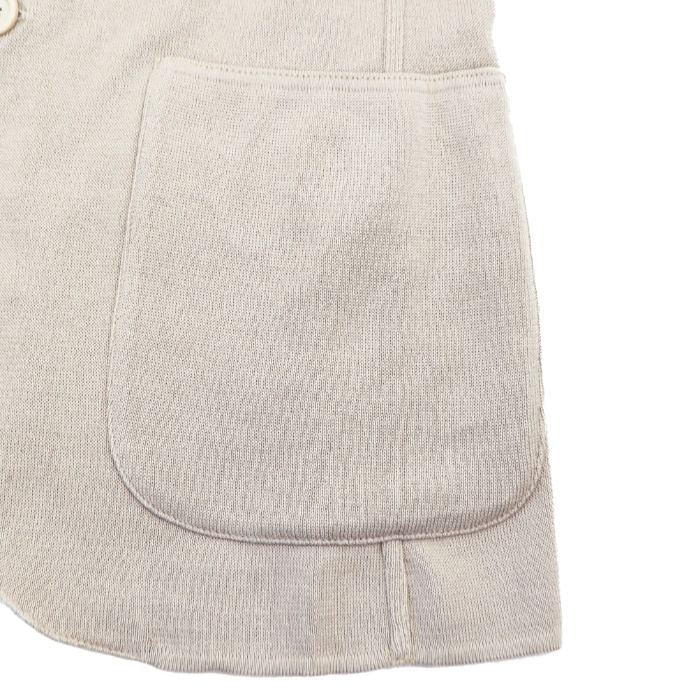 ラルディーニ ジャケット メンズ コットン シングル ニットジャケット