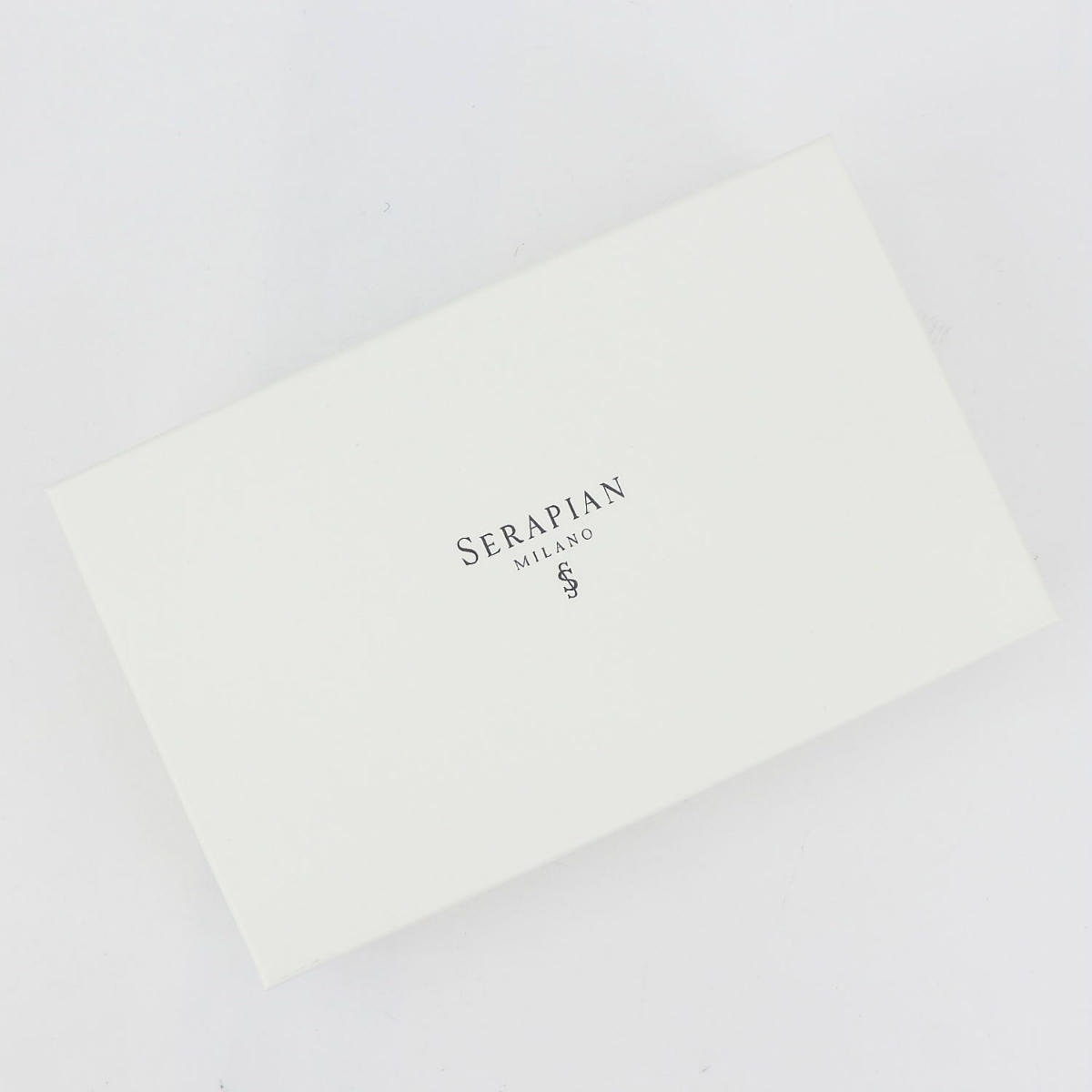 【セール】セラピアン 財布 PVC型押し ラウンドジップ長財布 SERAPIAN Stepan STEP7030-M19 CC3 Asphalt/Black(ダークグレー)【返品交換不可】