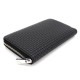 【セール】セラピアン 財布 PVC型押し ラウンドジップ長財布 SERAPIAN Stepan STEP7030-M19 CC3 Asphalt/Black(ダークグレー)【返品交換不可】