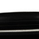 【セール】セラピアン 財布 PVC型押し ラウンドジップ長財布 SERAPIAN Stepan STEP7030-M19 CC3 Asphalt/Black(ダークグレー)【返品交換不可】