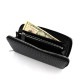 【セール】セラピアン 財布 PVC型押し ラウンドジップ長財布 SERAPIAN Stepan STEP7030-M19 CC3 Asphalt/Black(ダークグレー)【返品交換不可】