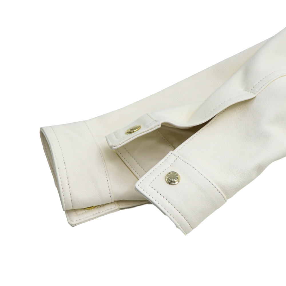 エンメティ ライダース メンズ スペシャルレザー ラムスキン シングルライダース ユーリ ゴールドジップ EMMETI JURI EMT SP LEATHER PANNA 春夏新作