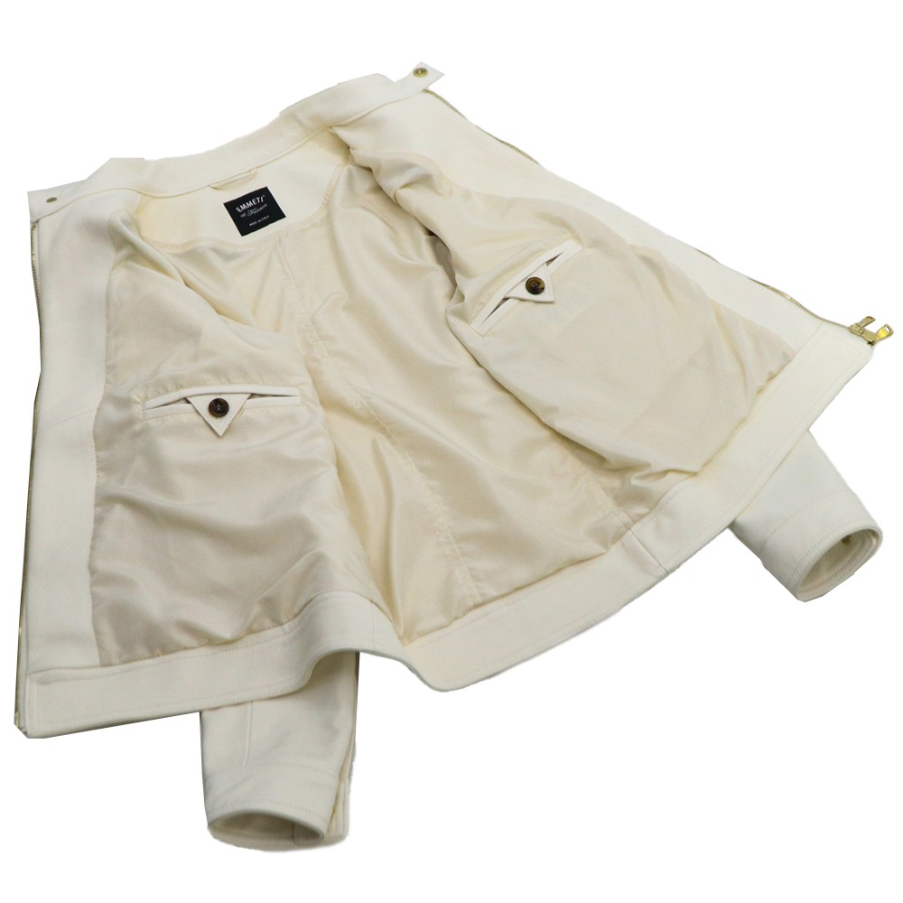 エンメティ ライダース メンズ スペシャルレザー ラムスキン シングルライダース ユーリ ゴールドジップ EMMETI JURI EMT SP LEATHER PANNA 春夏新作