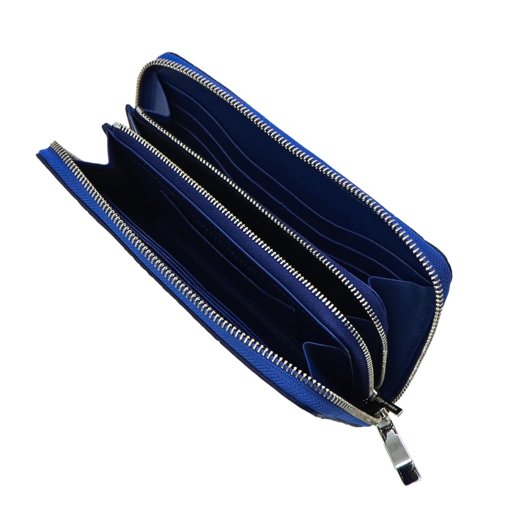 ペッレモルビダ 財布 クロコダイル ラウンドジップ 長財布 ラウンドジップウォレット PELLE MORBIDA PMO-CRS101 PMO BLUE 春夏新作