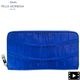 ペッレモルビダ 財布 クロコダイル ラウンドジップ 長財布 ラウンドジップウォレット PELLE MORBIDA PMO-CRS101 PMO BLUE 春夏新作
