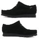 クラークス オリジナルズ メンズ ゴアテックス スエード ワラビー CLARKS ORIGINALS WALLABEE GTX CLK 26149449 BLACK SUEDE（ブラック）