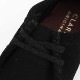クラークス オリジナルズ メンズ スエード ワラビー CLARKS ORIGINALS WALLABEE CLK 26155519 Black Sde