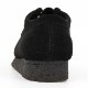クラークス オリジナルズ メンズ スエード ワラビー CLARKS ORIGINALS WALLABEE CLK 26155519 Black Sde