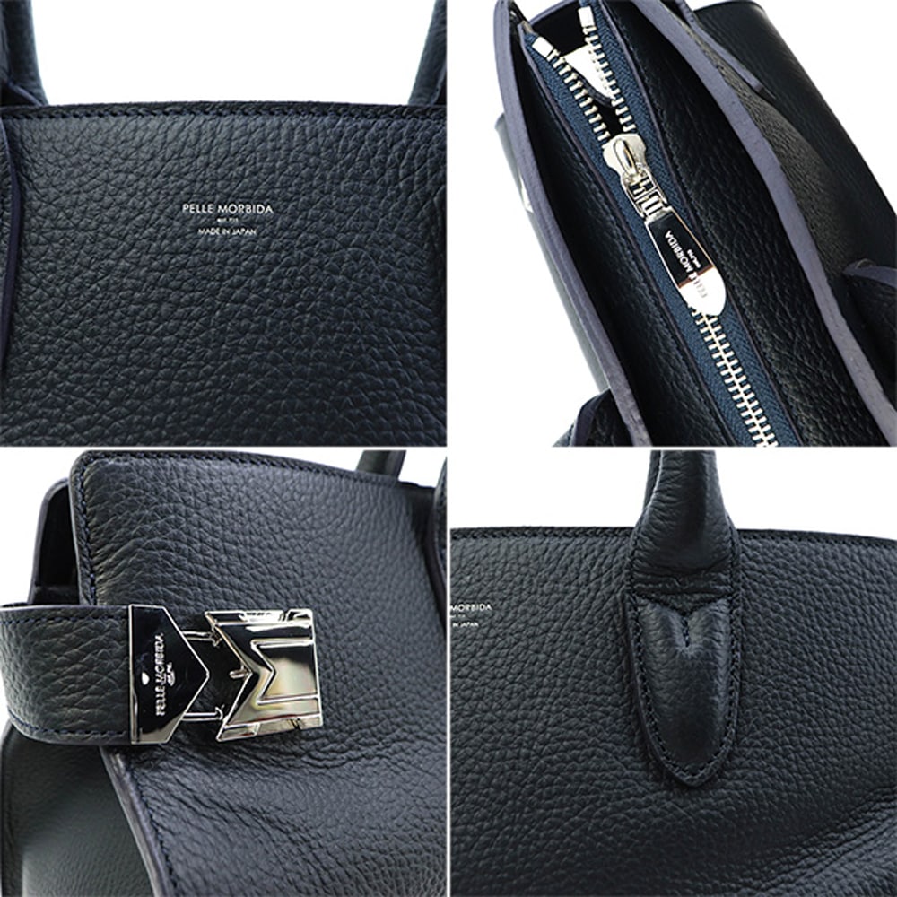 ペッレモルビダ メイデンボヤ―ジュ シュリンクレザー ボストンバッグ