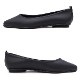 【セール 半額以下】フォックスアンブレラ シューズ レディース レインシューズ ポインテッドトゥ パンプス FOX UMBRELLAS 07W FOX LOAFERS RUBBER BLACK【返品交換不可】