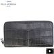 ペッレモルビダ 財布 クロコダイル ラウンドジップ 長財布 ラウンドジップウォレット PELLE MORBIDA PMO-CRS101 PMO CHARCOAL GRAY 春夏新作