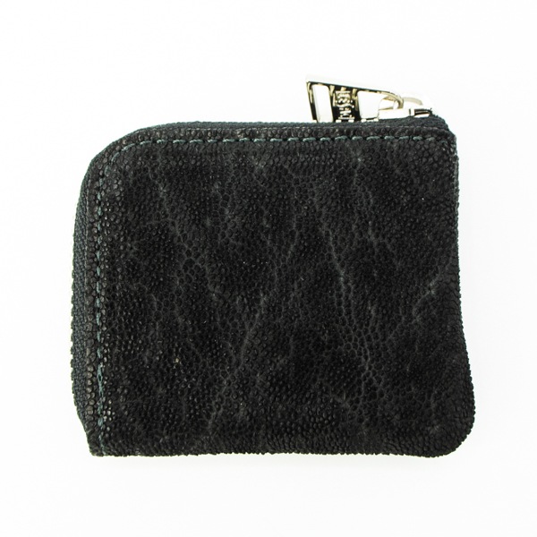 レザック 財布 エレファント レザー L字ジップコインケース LE'SAC 8180 LSC BLACK