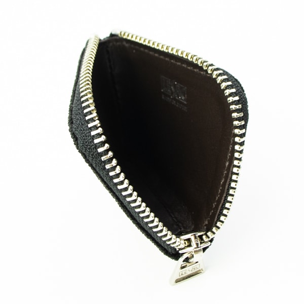 レザック 財布 エレファント レザー L字ジップコインケース LE'SAC 8180 LSC BLACK