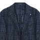 【セール 半額以下】タリアトーレ ジャケット メンズ SUPER 110's ウール チェック シングルジャケット モンテカルロ TAGLIATORE MONTECARLO 1SMC22K TLT 150034 B1123 【返品交換不可】