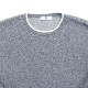 【セール 半額以下】ピーエムディーエス ニット メンズ カシミヤ混ウール クルーネックセーター P.M.D.S. PMDS INDIA PMD MGA414 FOG GRAY 040【返品交換不可】
