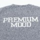 【セール 半額以下】ピーエムディーエス ニット メンズ カシミヤ混ウール クルーネックセーター P.M.D.S. PMDS INDIA PMD MGA414 FOG GRAY 040【返品交換不可】