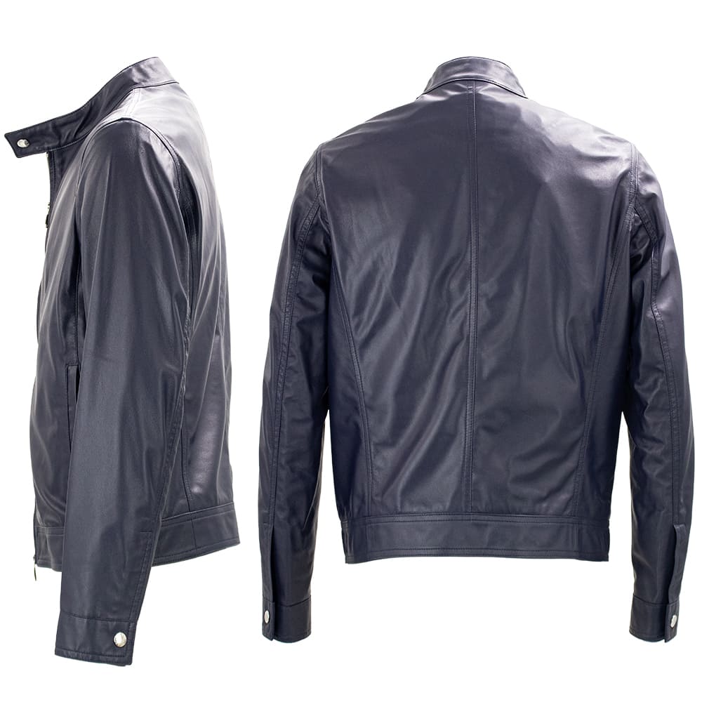 エンメティ ライダース メンズ スペシャルレザー ラムスキン シングル