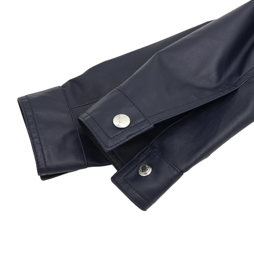 エンメティ ライダース メンズ スペシャルレザー ラムスキン シングルライダース ユーリ シルバージップ EMMETI JURI EMT SP LEATHER DENIM 春夏新作