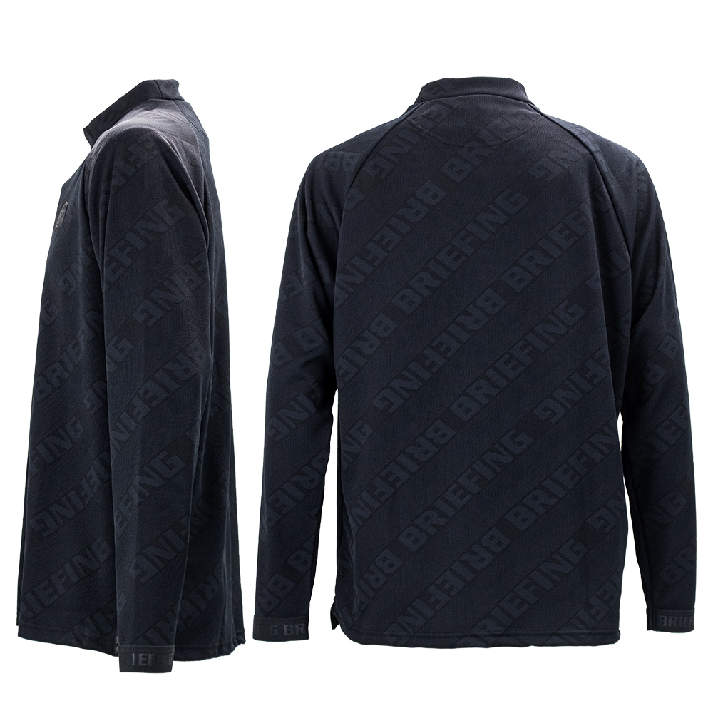 BRIEFING GOLF MS ストライプ ハイネック（RXD FIT／M） BRIEFING GOLF MS ストライプ ハイネック（RXD FIT／M）