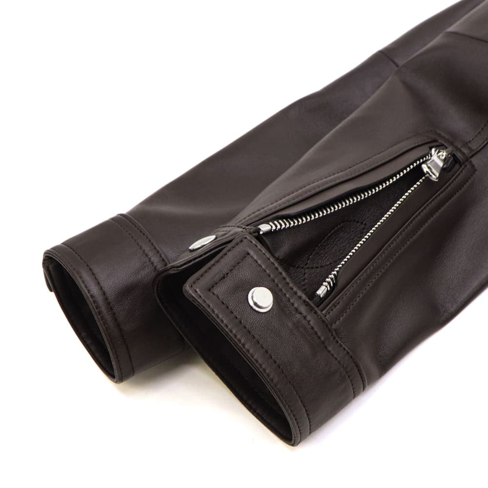 エンメティ ライダース メンズ スペシャルレザー ラムスキン