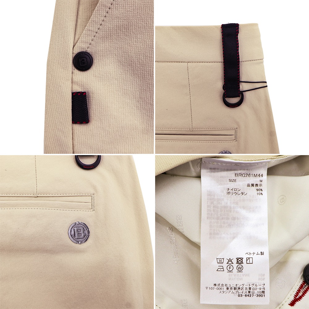 ブリーフィング ゴルフ ウェア メンズ ベーシックショートパンツ BRIEFING GOLF MS BASIC SHORT PANTS BRG261M44 BRG 春夏新作