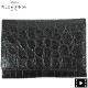ペッレモルビダ カードケース PMO-CRS002 クロコダイル レザー 名刺入れ PELLE MORBIDA（ブラック）  EXLT　