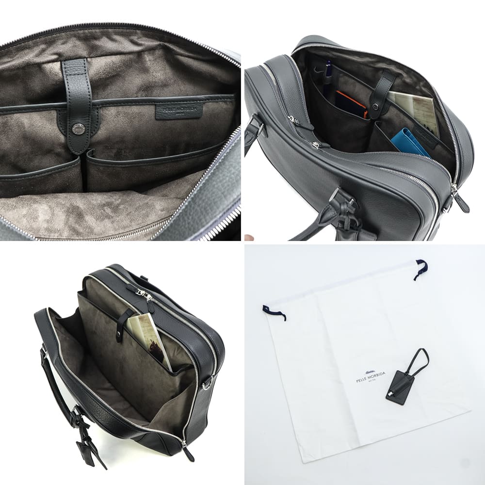 ペッレモルビダ バッグ シュリンクレザー ブリーフケース メイデンボヤージュ 2ルーム 2WAY PELLE MORBIDA MAIDEN VOYAGE PMO-MB076 PMO