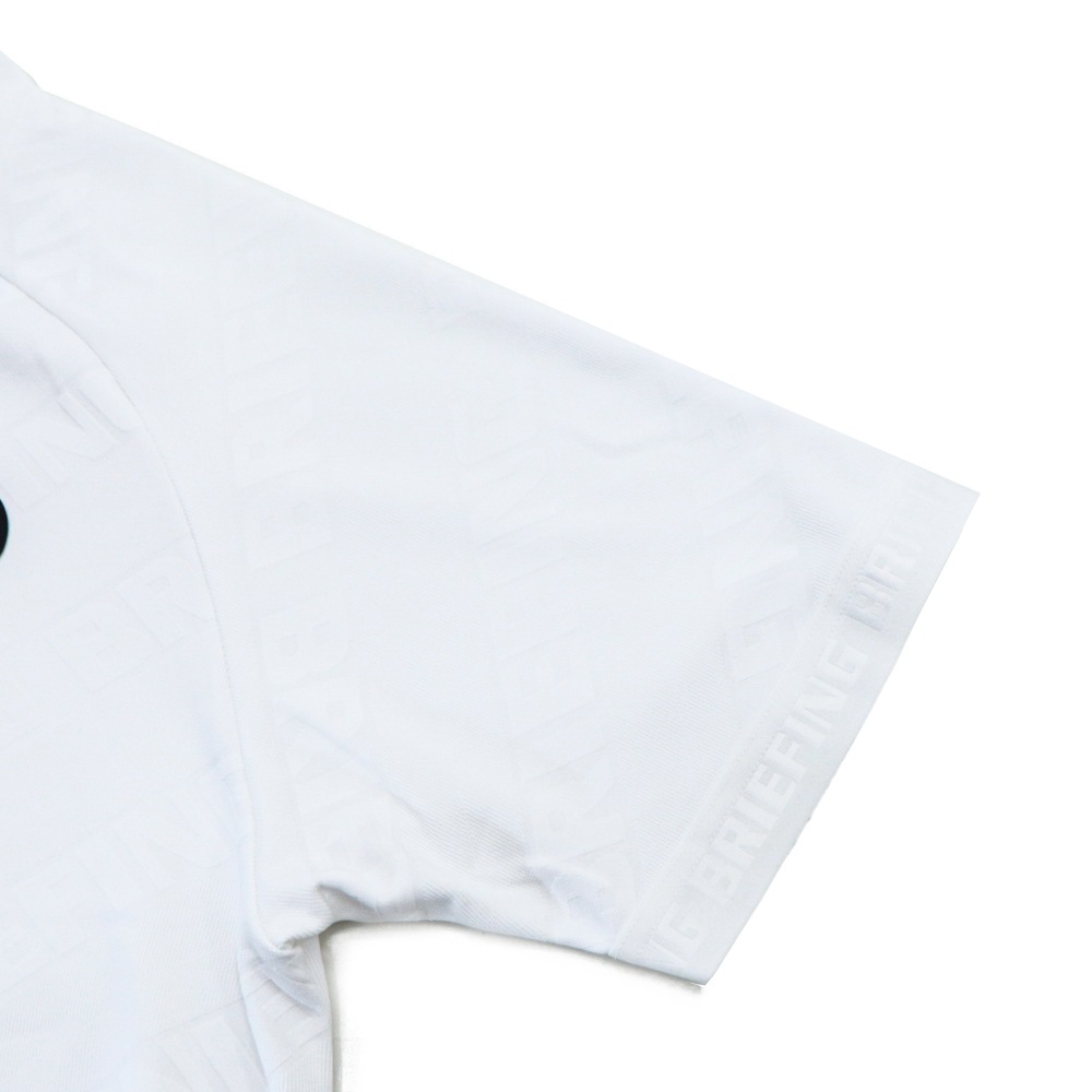 ブリーフィング ゴルフ ウェア メンズ バイアスロゴ ジャガード ハイネック BRIEFING GOLF CE MS BIAS LOGO JQ HIGHNECK BRG253M75 BRG 秋冬新作