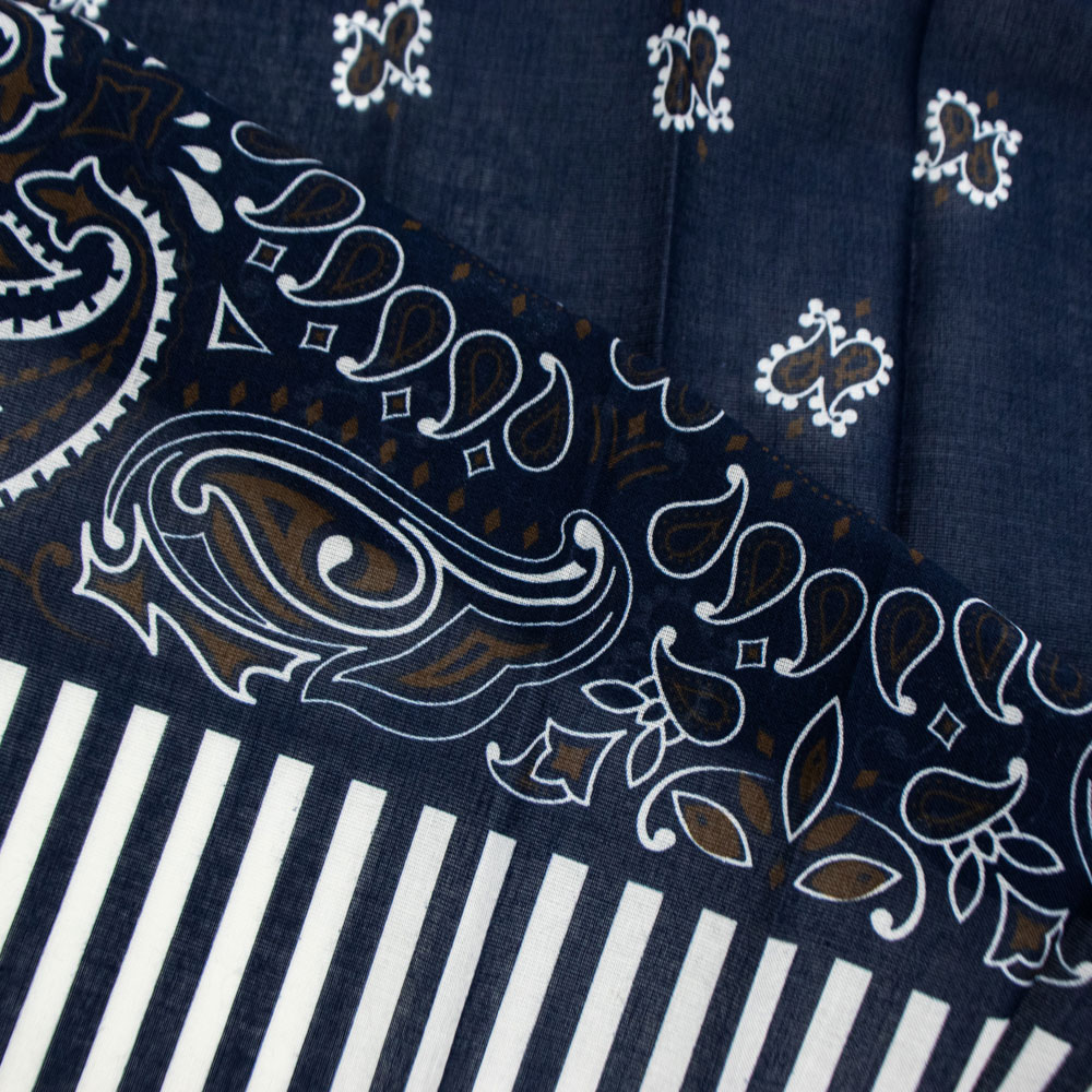 ヘルノ チーフ ペイズリー柄 コットン バンダナ HERNO FOU0001U HER 13325 春夏新作