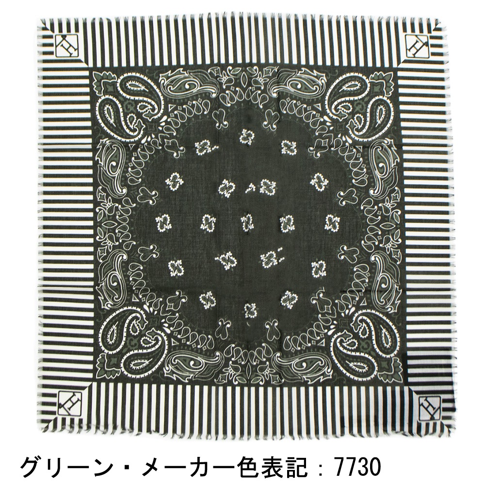 ヘルノ チーフ ペイズリー柄 コットン バンダナ HERNO FOU0001U HER 13325 春夏新作