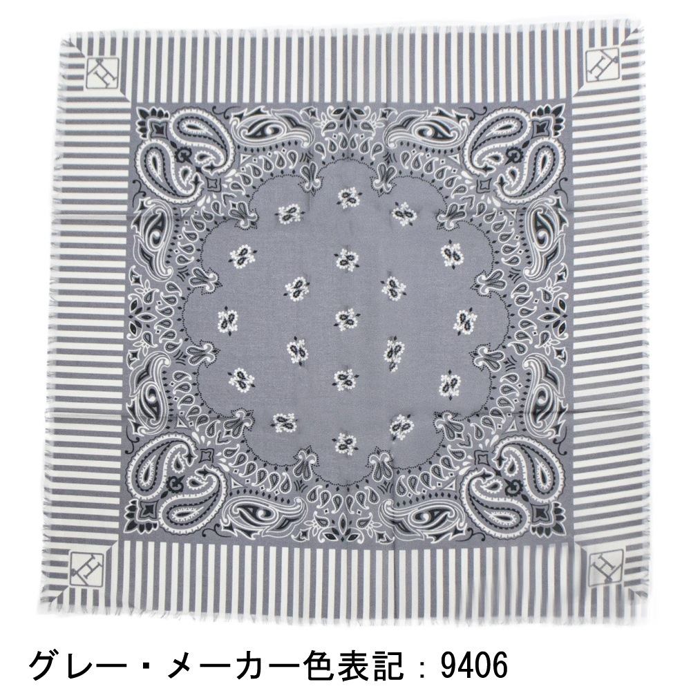 ヘルノ チーフ ペイズリー柄 コットン バンダナ HERNO FOU0001U HER 13325 春夏新作