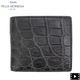 ペッレモルビダ 財布 クロコダイル 2つ折り財布 コンパクトウォレット PELLE MORBIDA PMO-CRS102 PMO CHARCOAL GRAY 春夏新作