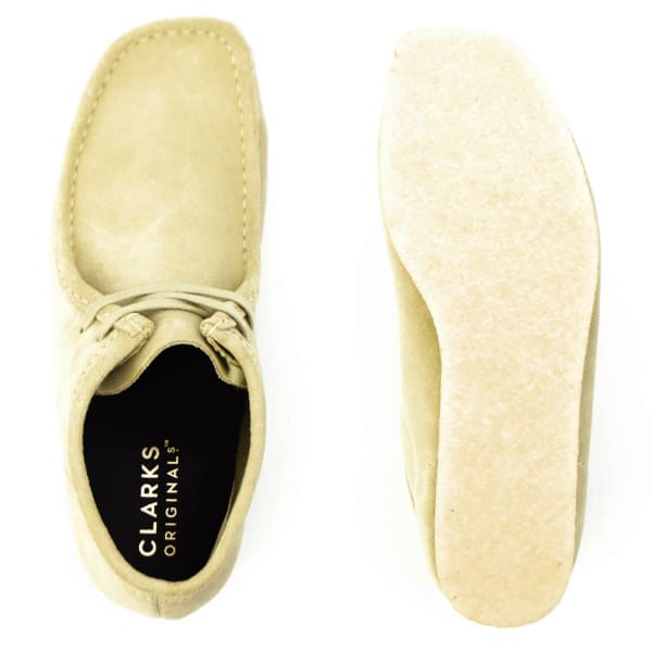 クラークス オリジナルズ ブーツ メンズ スエード ワラビーブーツ CLARKS ORIGINALS WALLABEE BOOT CLK 26155516 MAPLE SUEDE