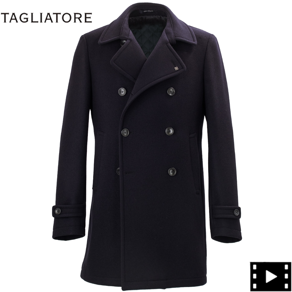 タリアトーレ コート メンズ ウール 8B Pコート チャーリー