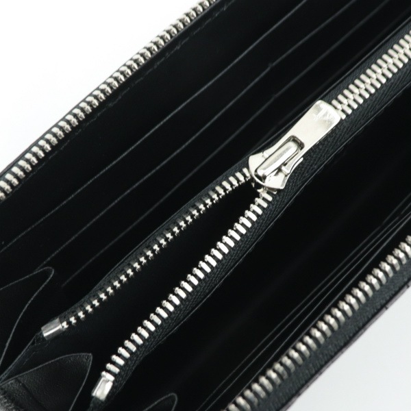 レザック 財布 ナイルクロコダイル レザー ラウンドジップ 長財布 LE'SAC 8166 LSC BLACK 