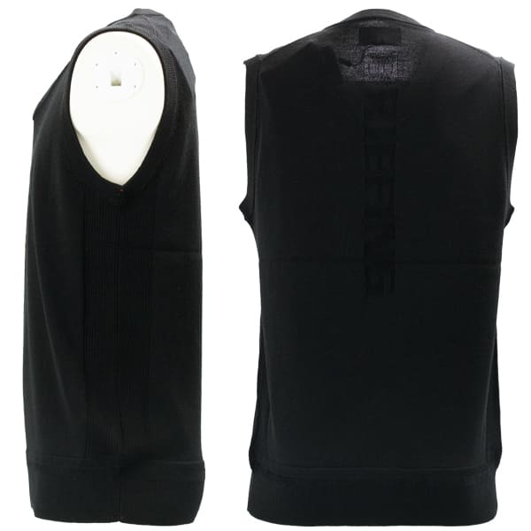 大幅値下げ！BRIEFING MENS L 黒 Vネックベスト 新品未使用