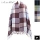 【セール】ジョシュアエリス ストール カシミヤ100% 大判ストール ヴァリアスチェック Joshua Ellis CHECK JSE 【返品交換不可】