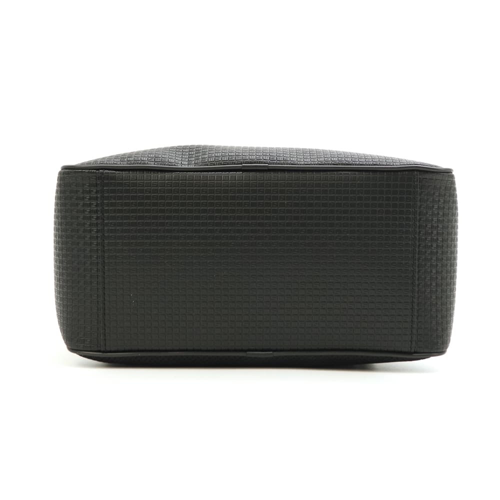 セラピアン バックパック PVC型押し リュック SERAPIAN SINGLE ZIP BACKPACK Stepan sust SRSTSMLL700631DCG2 SRP BLACK/BLACK ECLIPSE