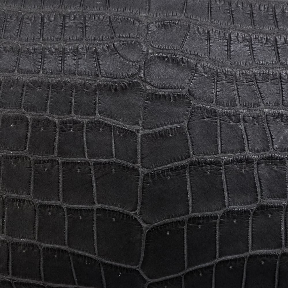 ペッレモルビダ 財布 クロコダイル ラウンドジップ 長財布 PELLE MORBIDA PMO-CRS010A PMO CHACOAL GRAY