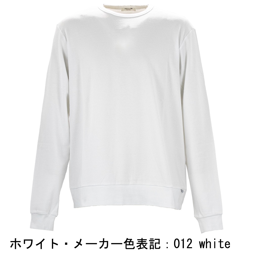 アンティーチポ カットソー メンズ リブジャージー 長袖 カットソー