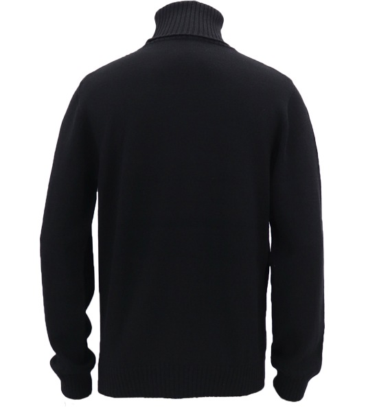 【セール 半額以下】スウィープ ロサンゼルス セーター メンズ 7G ウールニット タートルネックセーター Sweep!! LosAngeles SL190005 SWP BLACK（ブラック） 【返品交換不可】