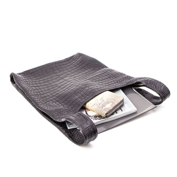 レザック バッグ LEON掲載商品 ポロサス クロコダイル レザー ポーチ