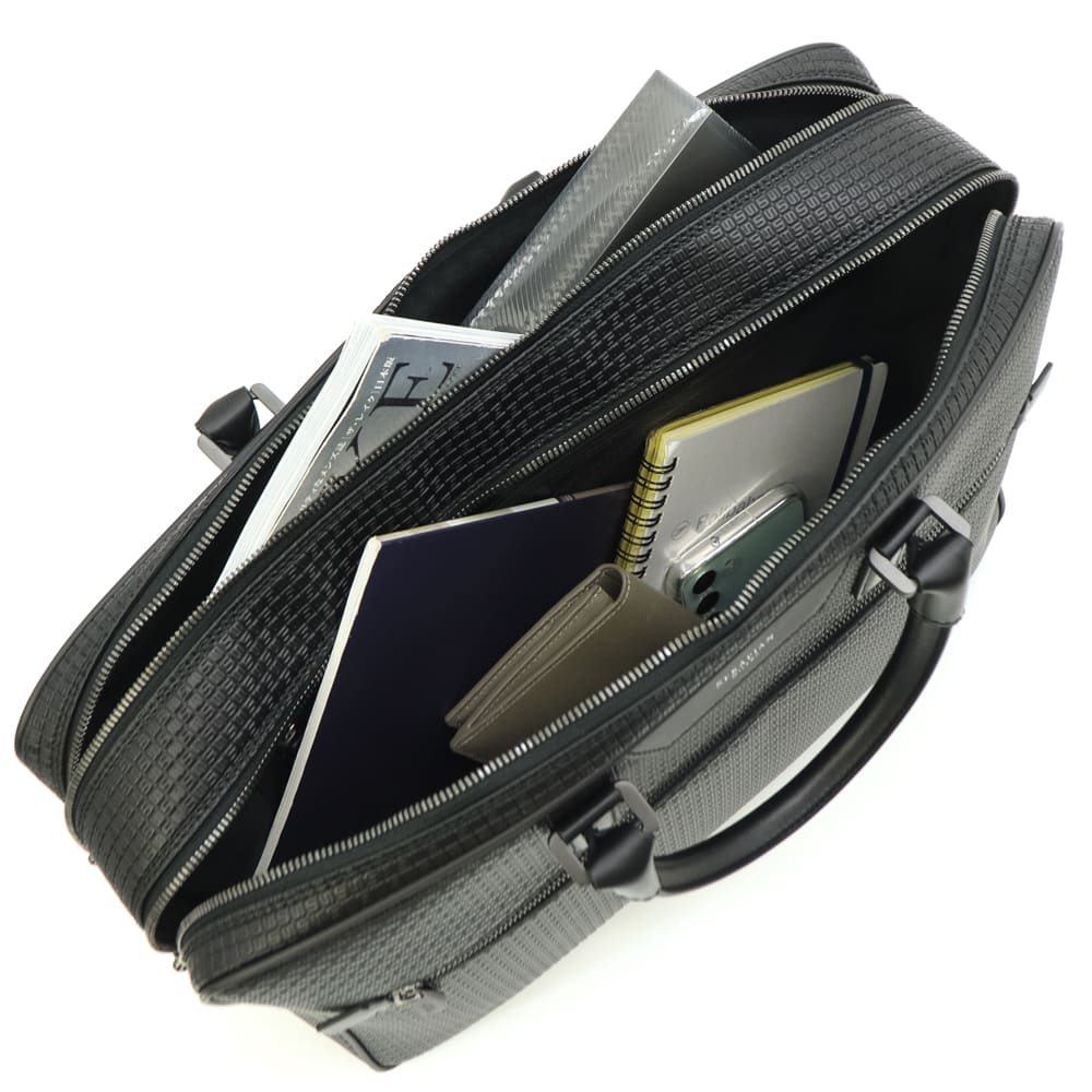 セラピアン ブリーフケース PVC型押し 2ROOM ダブルブリーフ