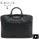 【セール】セラピアン ブリーフケース PVC型押し 2ROOM ダブルブリーフケース SERAPIAN DOUBLE BRIEFCASE Stepan sust SRSTSMLL596940FCG2 SRP BLACK/BLACK ECLIPSE【返品交換不可】