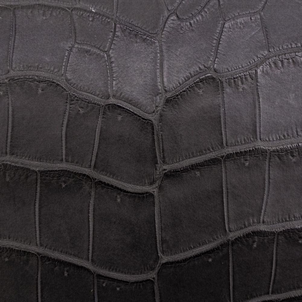 ペッレモルビダ 財布 クロコダイル ラウンドジップ 長財布 PELLE MORBIDA PMO-CRS010A PMO CHACOAL GRAY