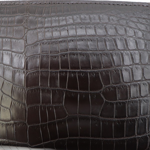 レザック 財布 ナイルクロコダイル レザー ラウンドジップ 長財布 LE'SAC 8166 LSC CHOCO 